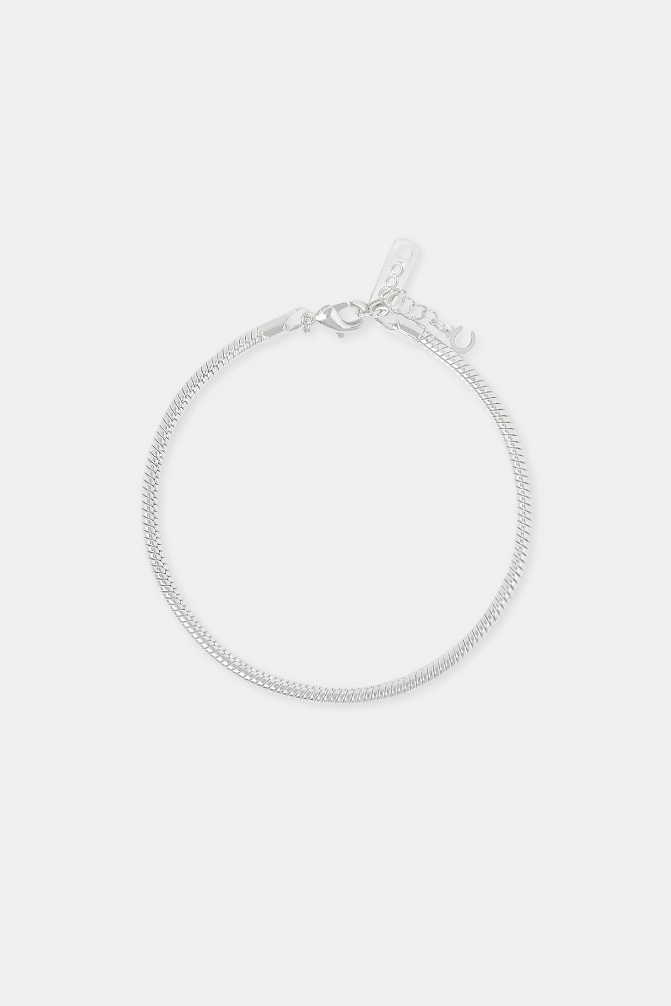 Polished Circular Franco Bracelet - 3mm